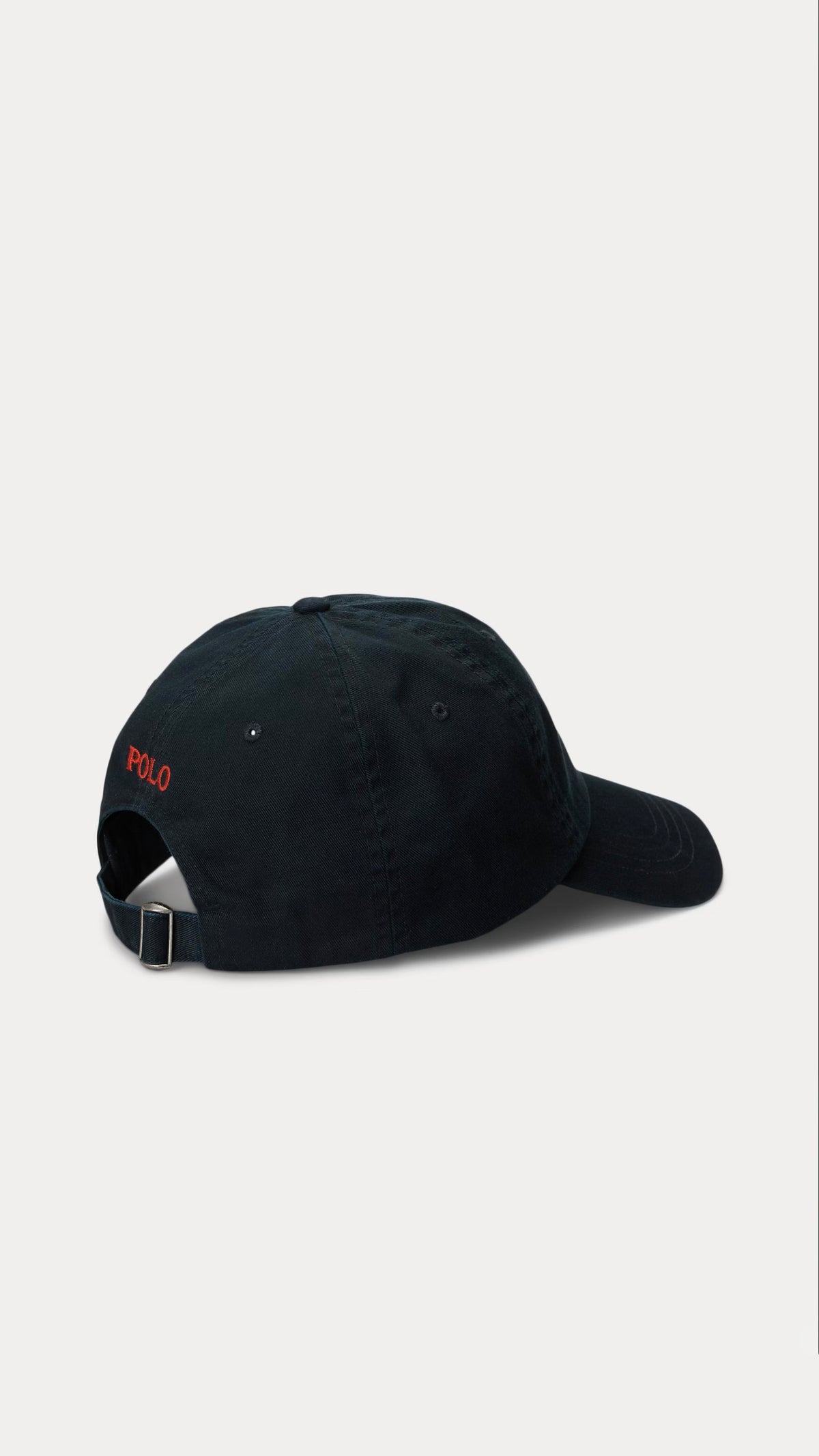 Cotton Chino Ball Cap (BLACK)