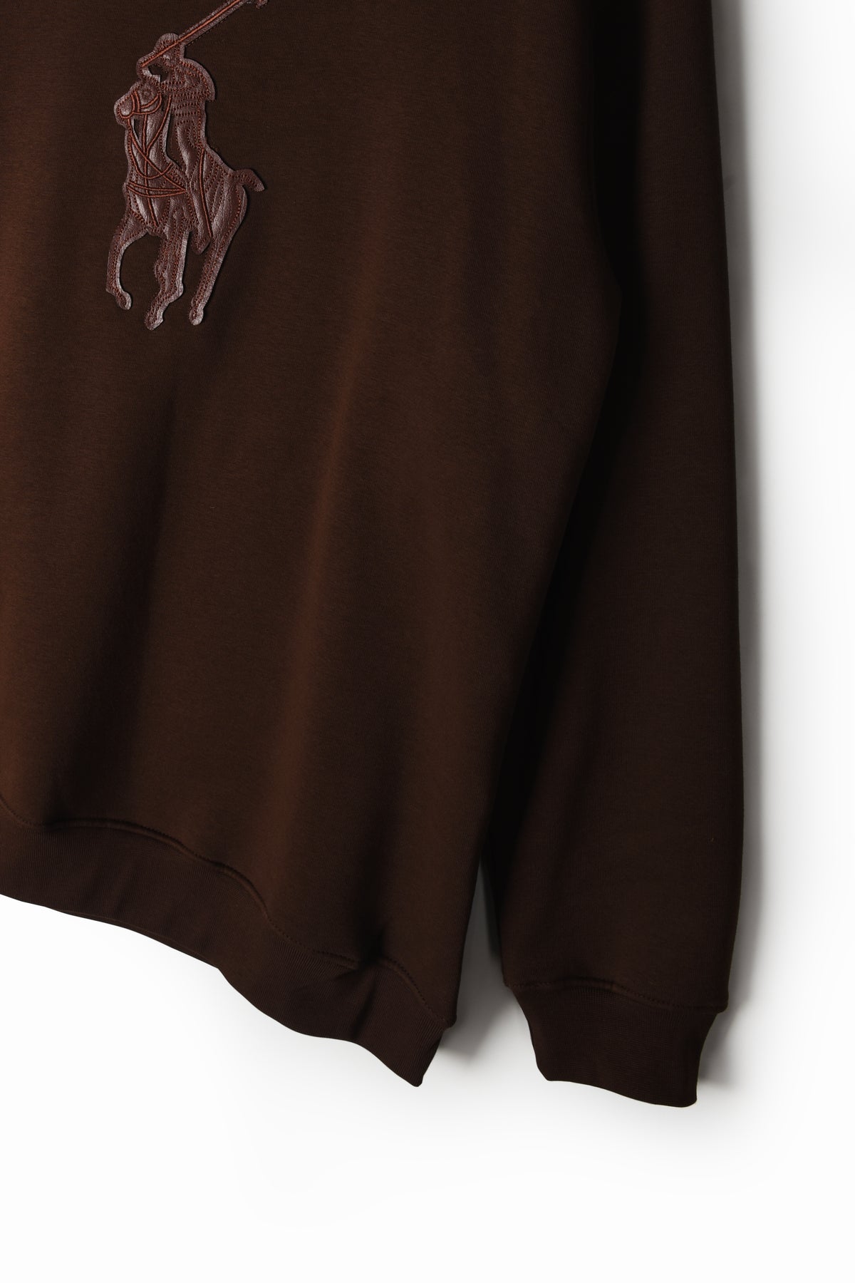 Pony Embroidered Patch Sweatshirt