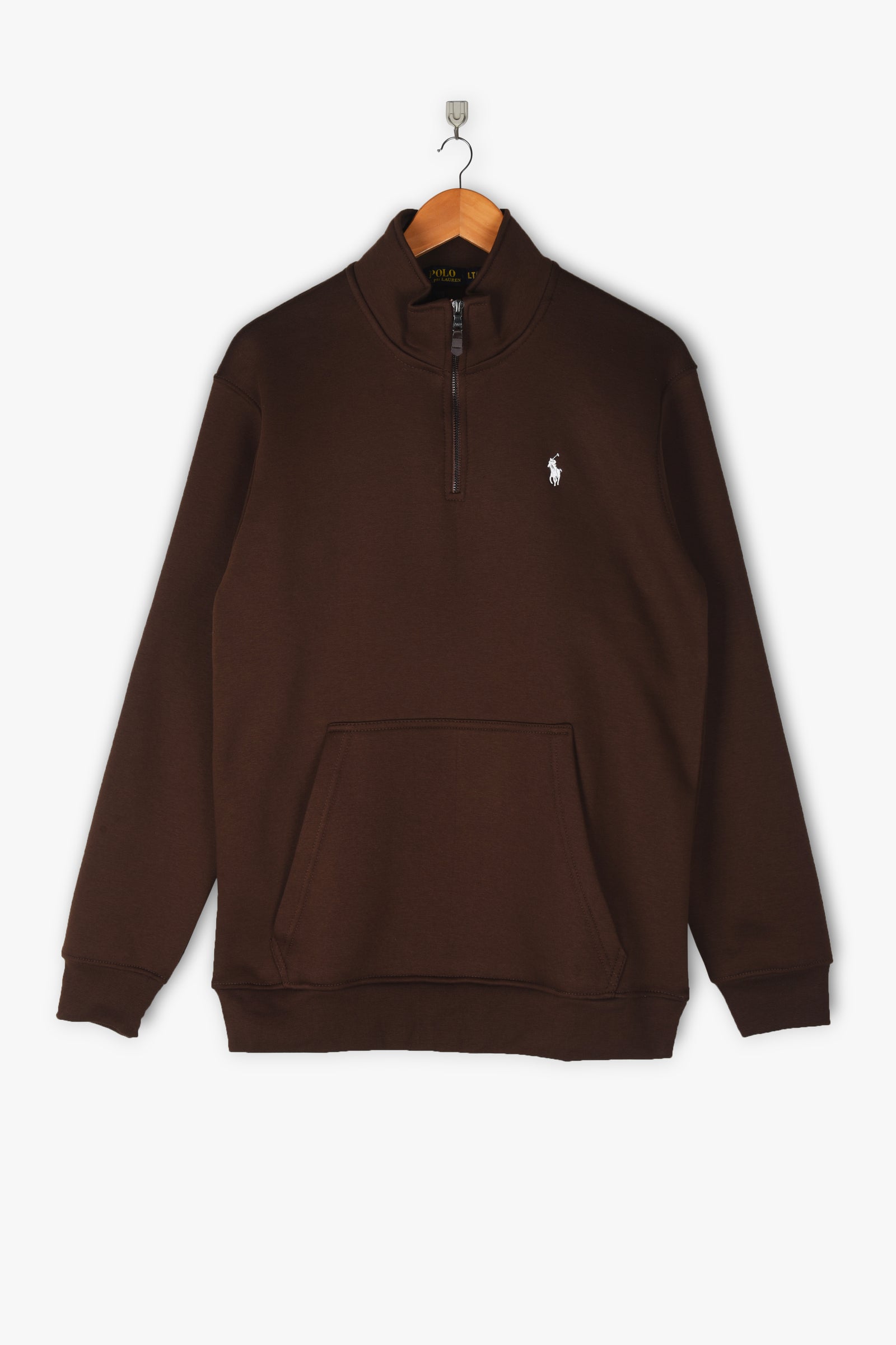Embroidered Pony Quarter Zipper