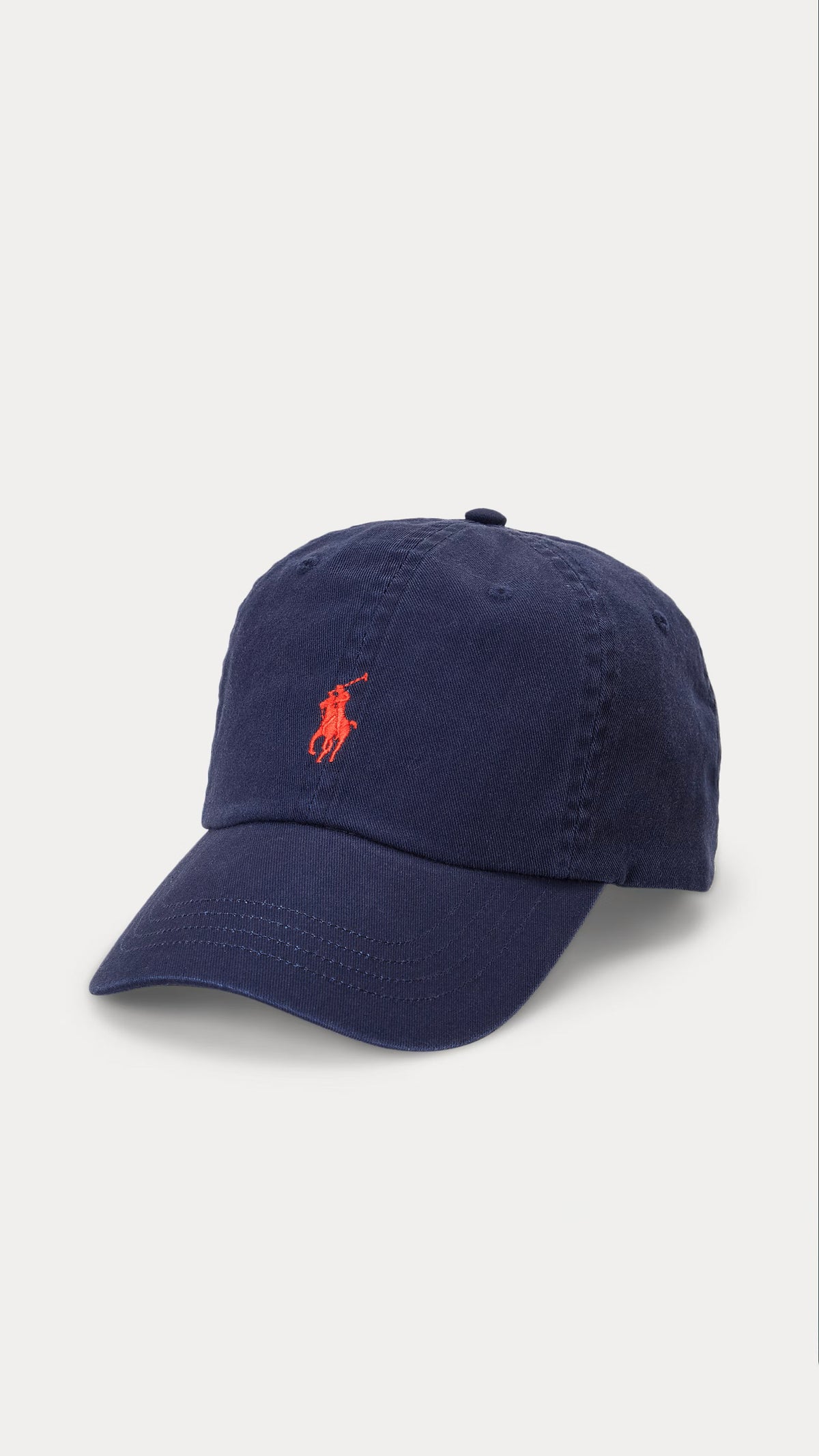 Cotton Chino Ball Cap (Navy)