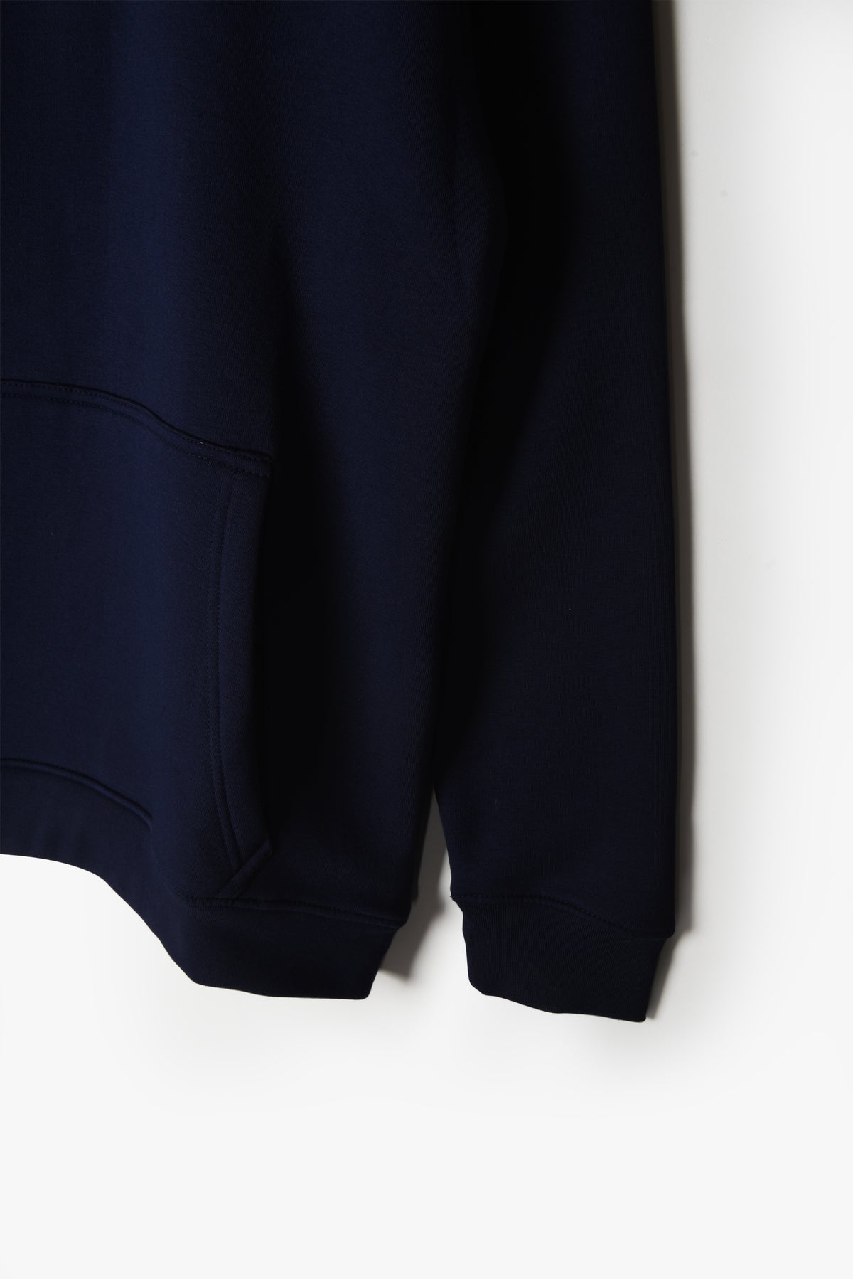 Embroidered Pony Quarter Zipper (Navy)