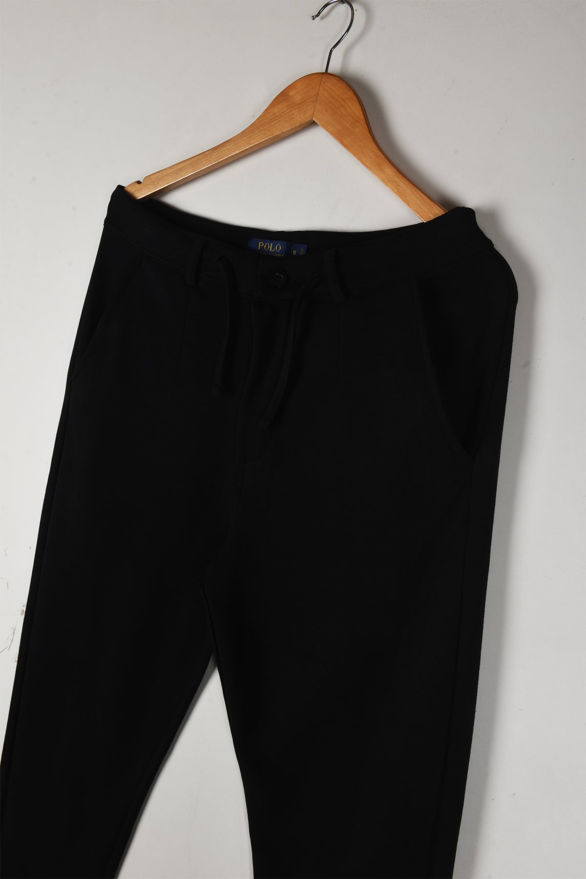 RL Slim Straight Trousers (Black)