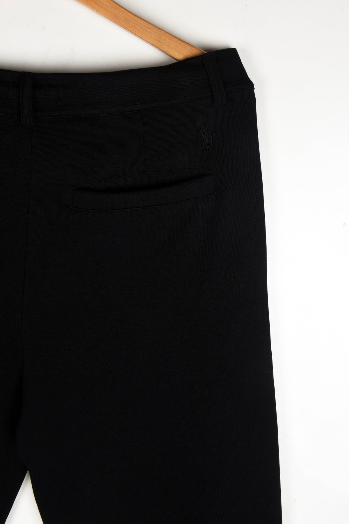 RL Slim Straight Trousers (Black)