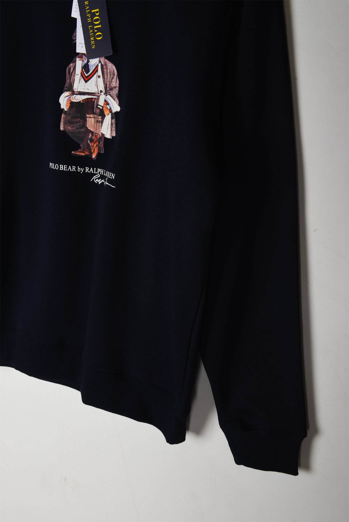 Printed Bear Fleece Sweatshirt