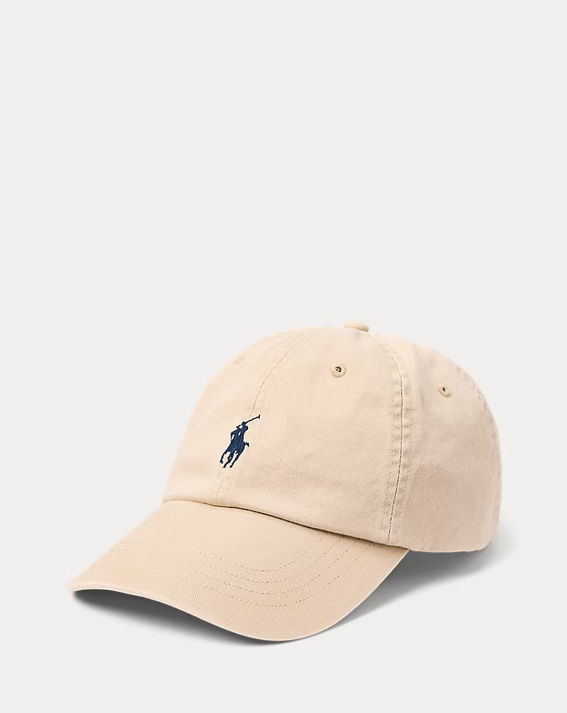 Cotton Chino Ball Cap Tan