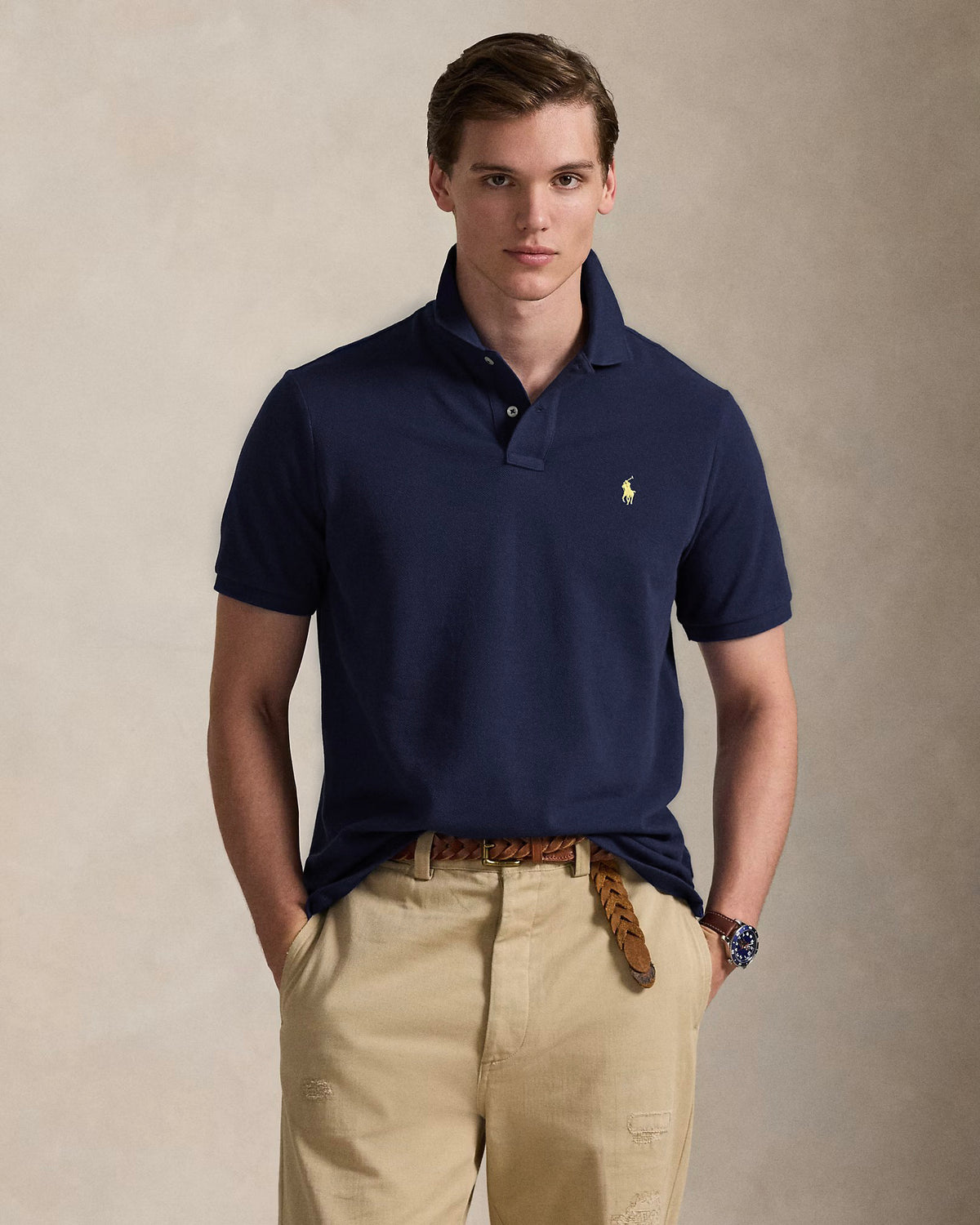 Small Pony Classic Polo (Navy)