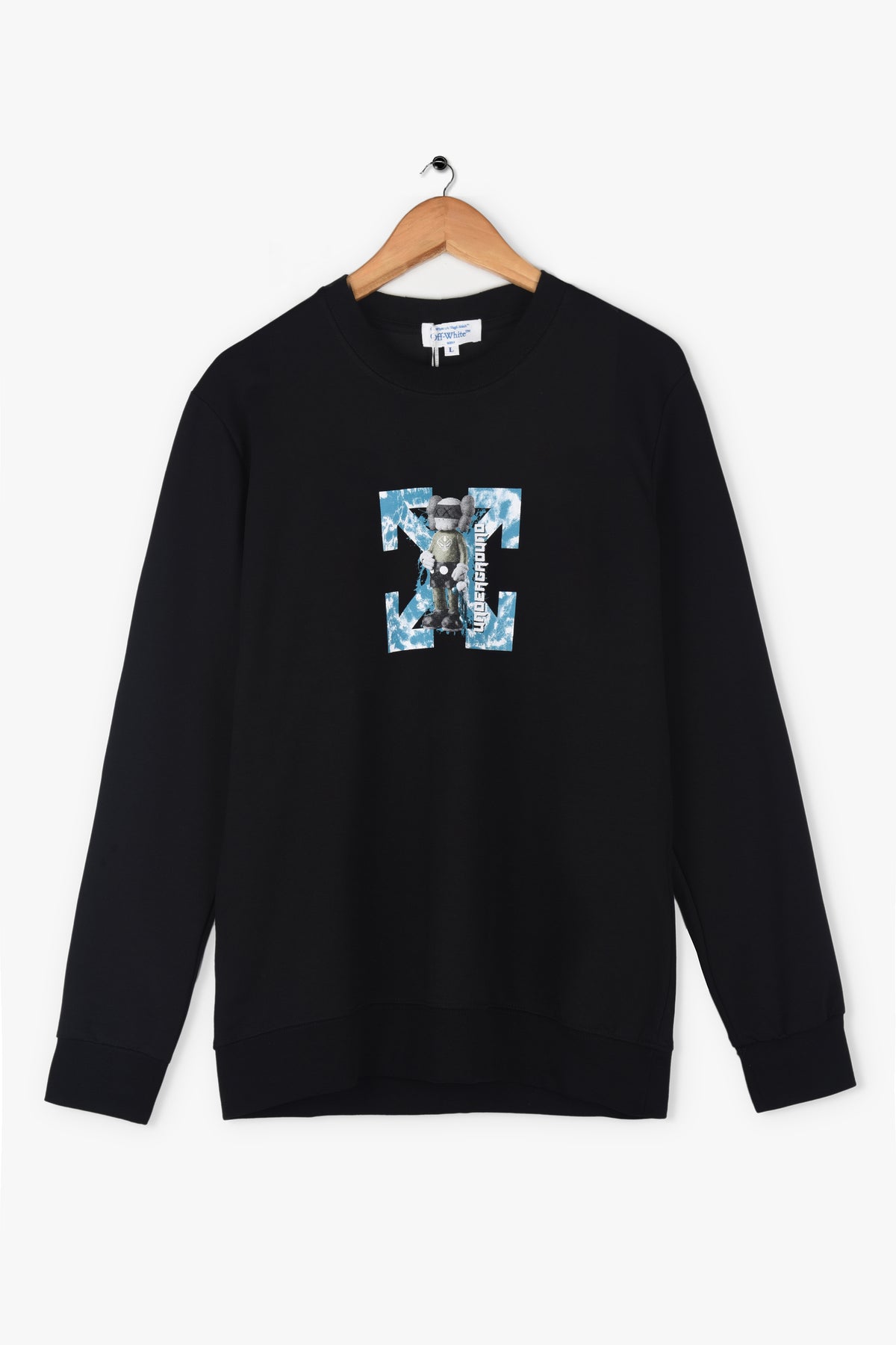 OFFWHITE KAWS UNDERGROUND SWEATSHIRT