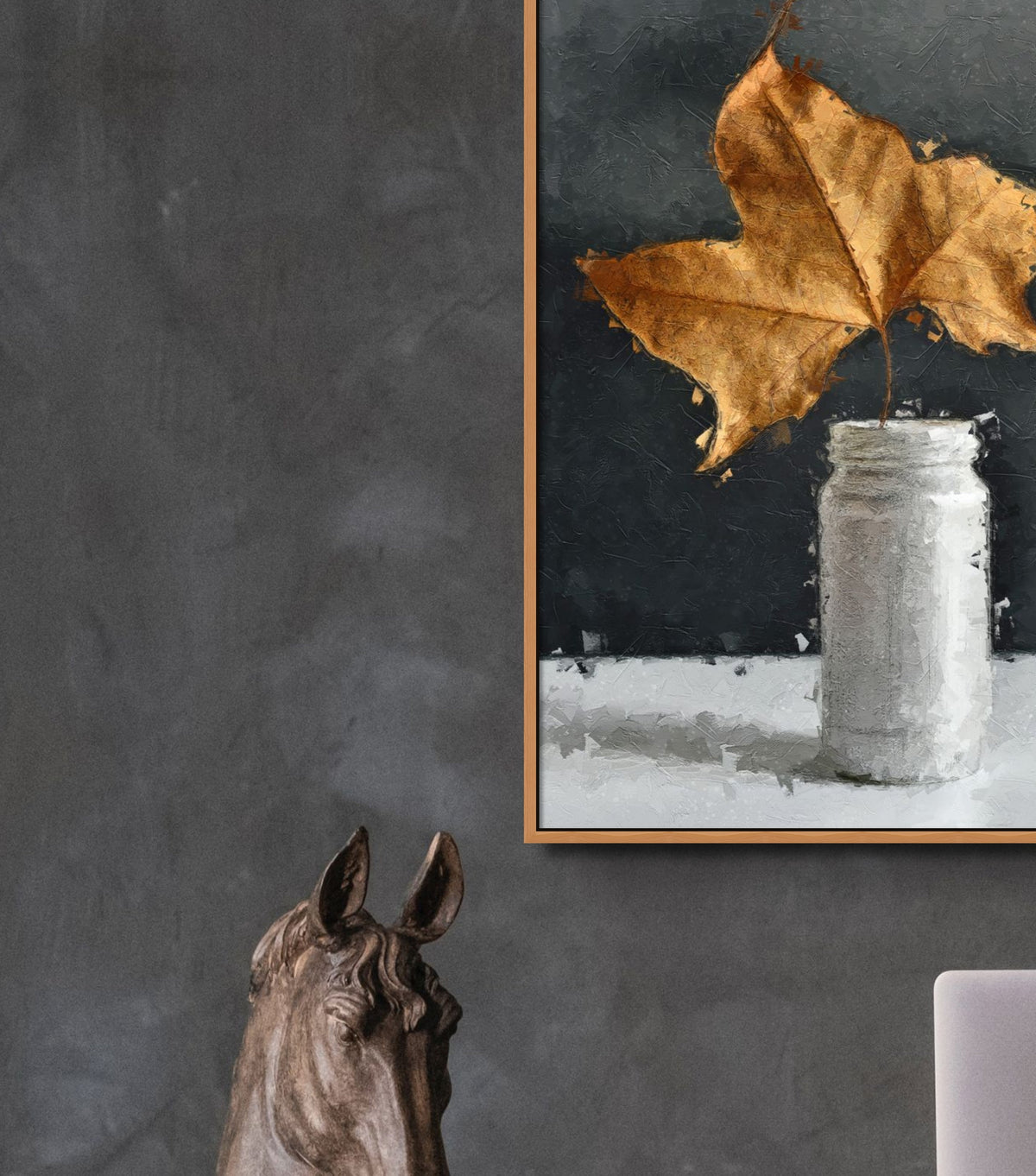 Gold Collection Maple Abstract Art