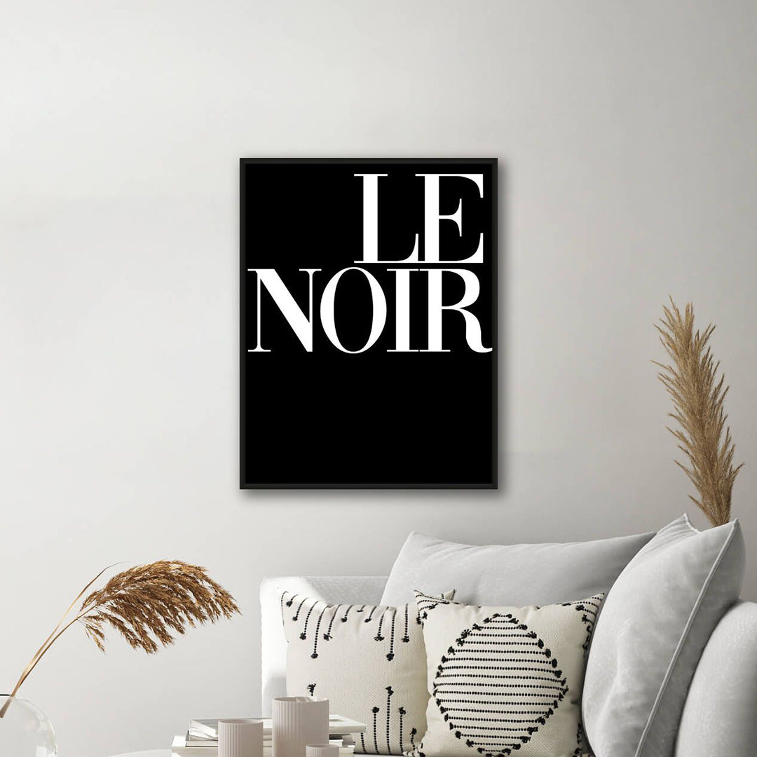 Le Noir Kelvin Typography