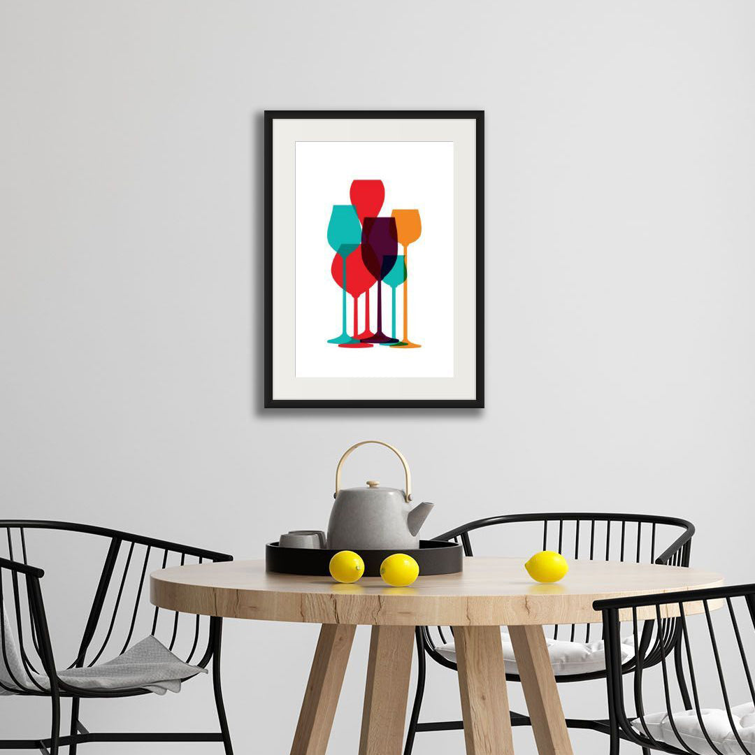 Kitchen / Dining Glass Art