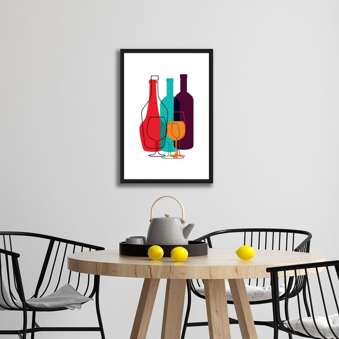 Kitchen / Dining Bottles & Glass Art