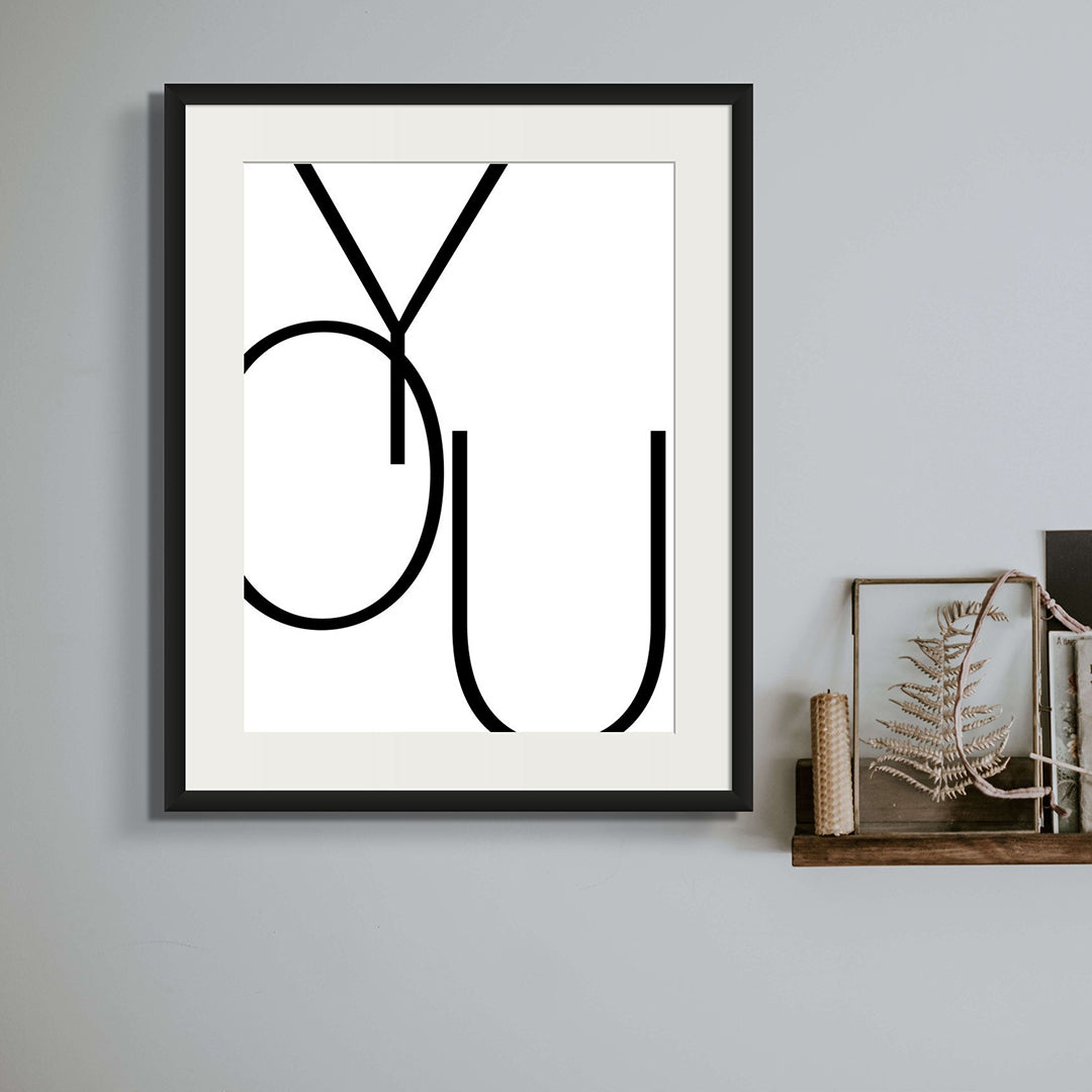 You Cosmic Typography