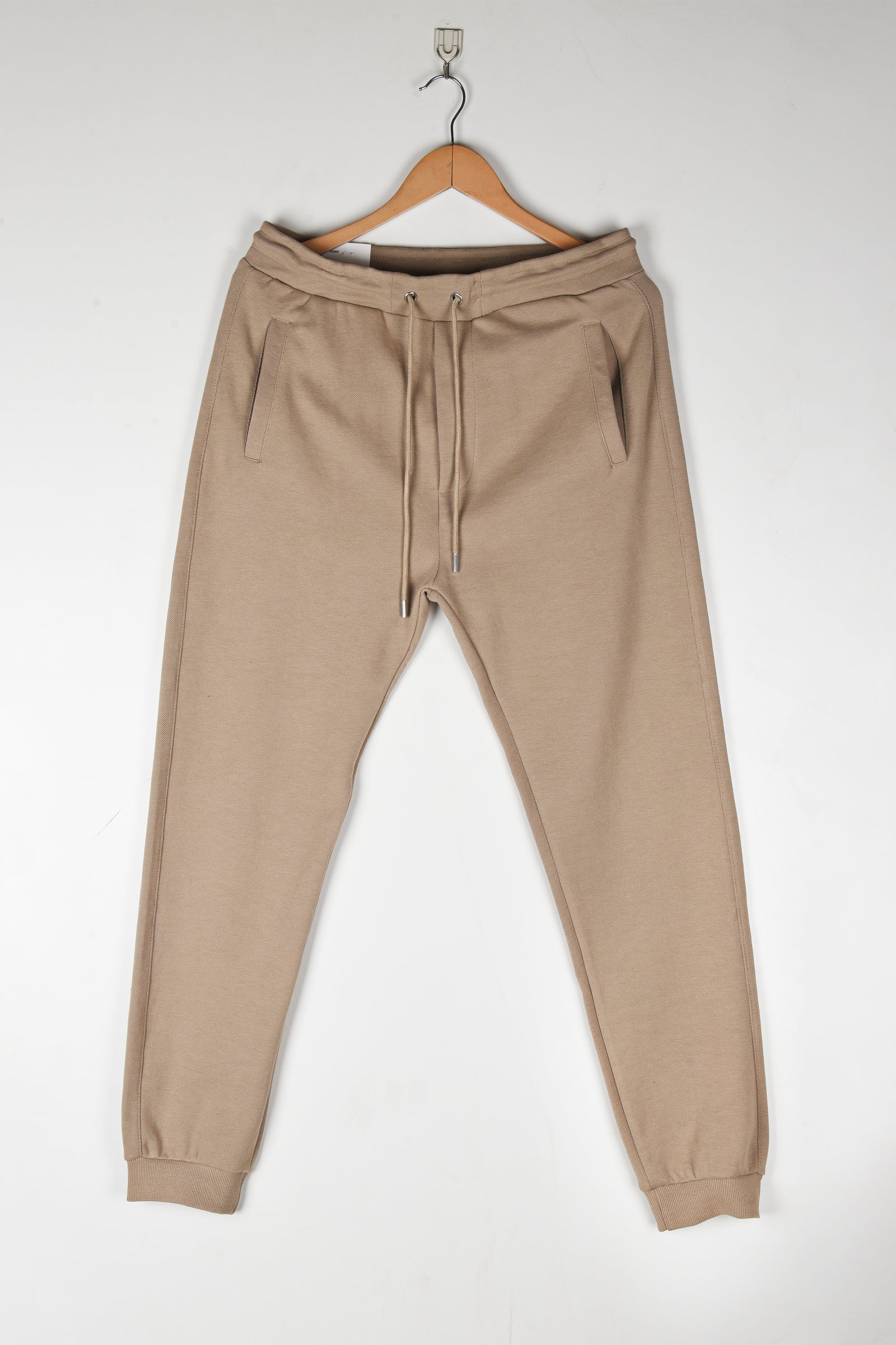 ZARA SLIM TEXTURED JOGGER PANTS