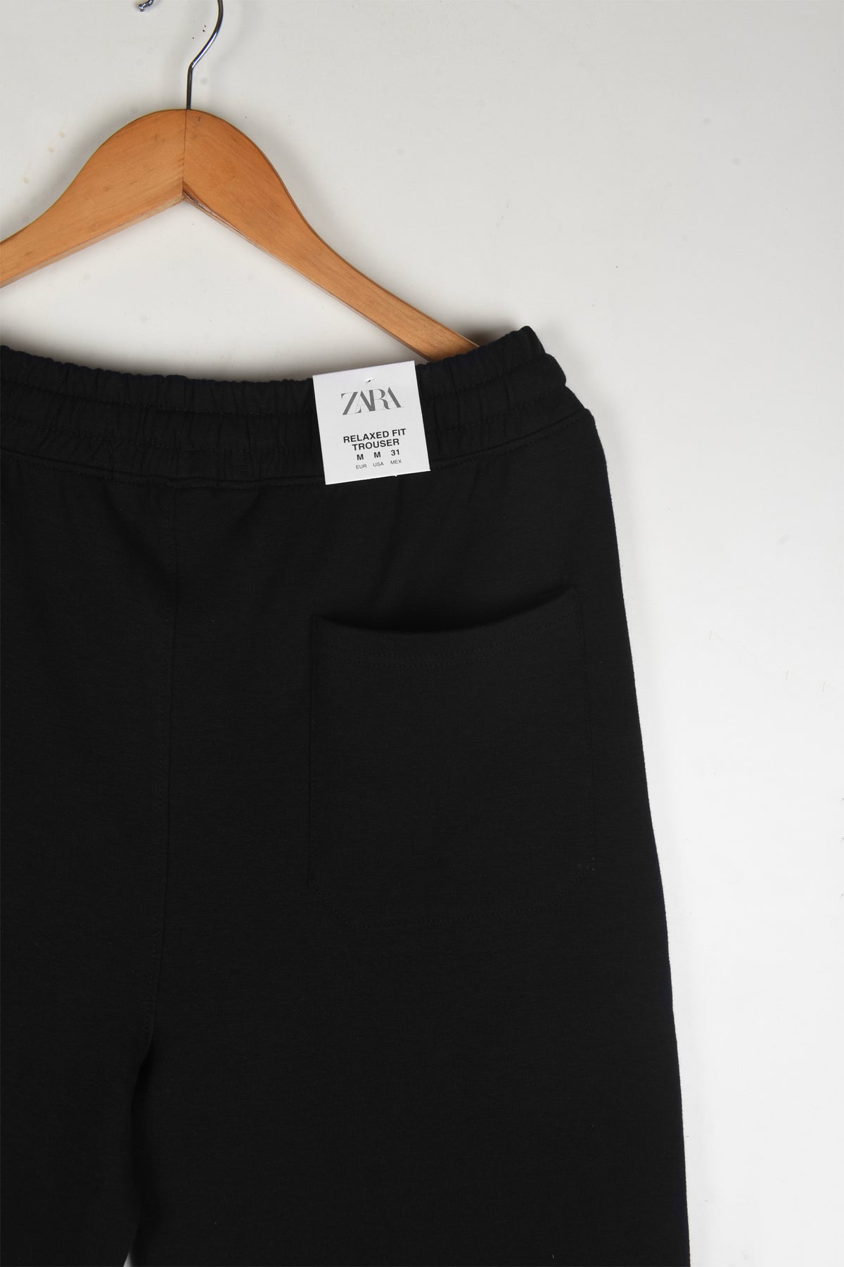 Loose Fit Trousers (Black)