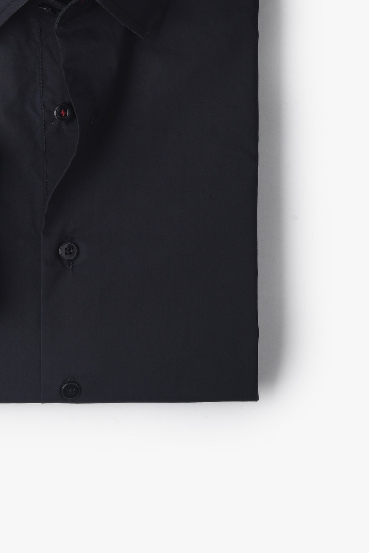 STELLA BLACK CLASSIC COTTON SHIRT