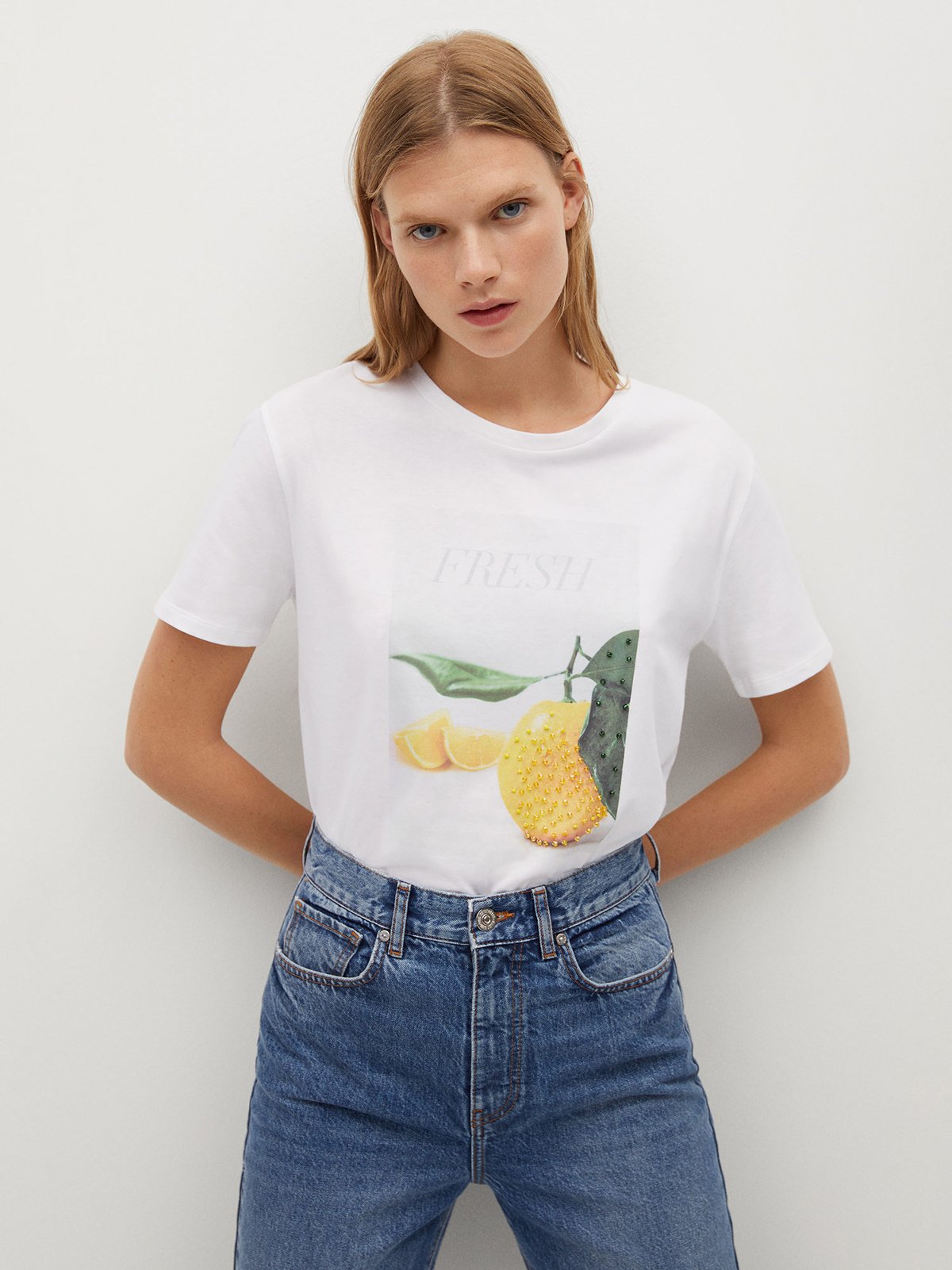 PRINTED ORGANIC COTTON T-SHIRT