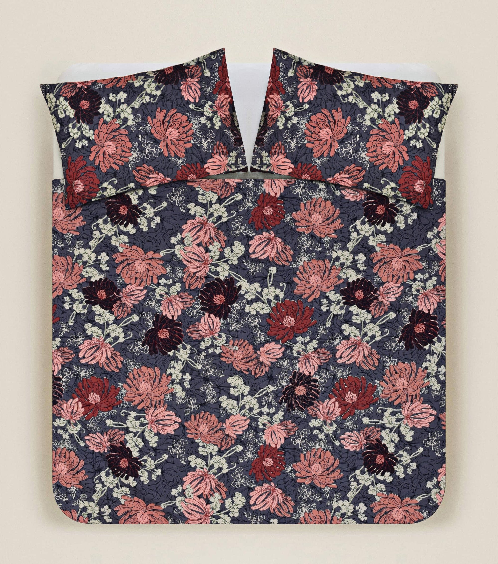 Lavinia Floral PERCALE BED SHEET