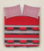 Retro Scarlet COTTON BED SHEET