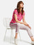 Boyfriend Fit Jeans with Side Stripes