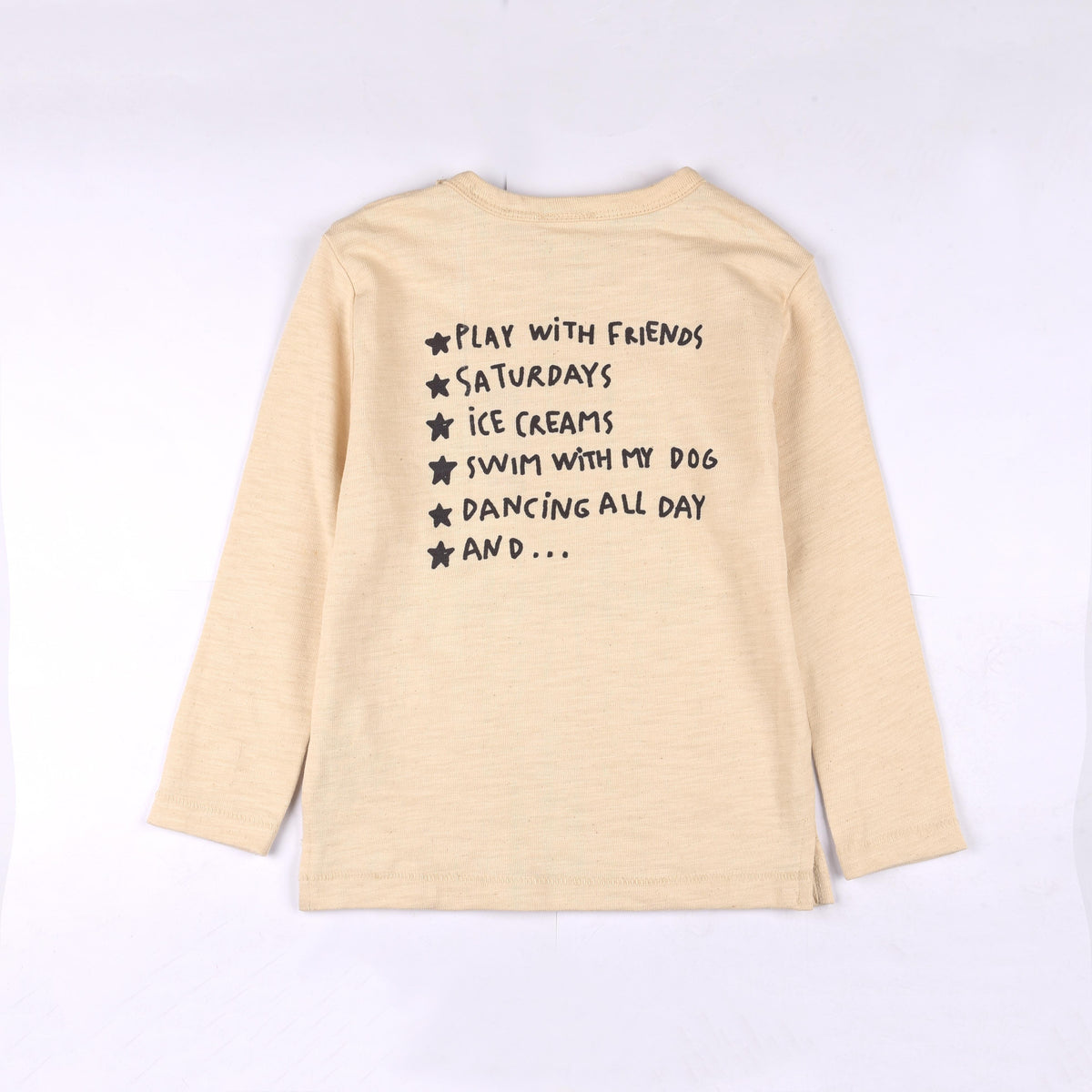 Sweatshirt with Slogan