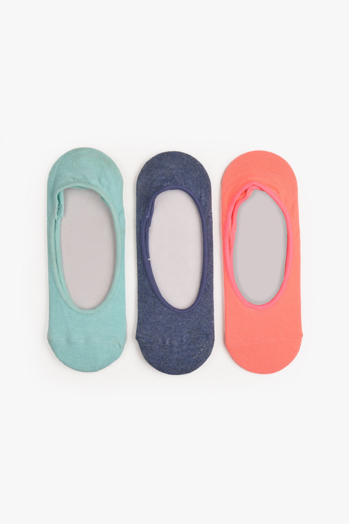 Every Day Essential No Show Socks (3 Pairs)