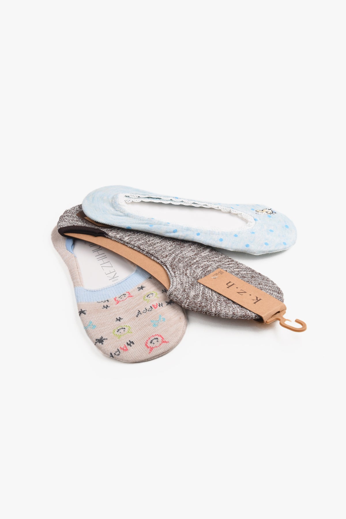 Every Day Essential No Show Socks (3 Pairs)