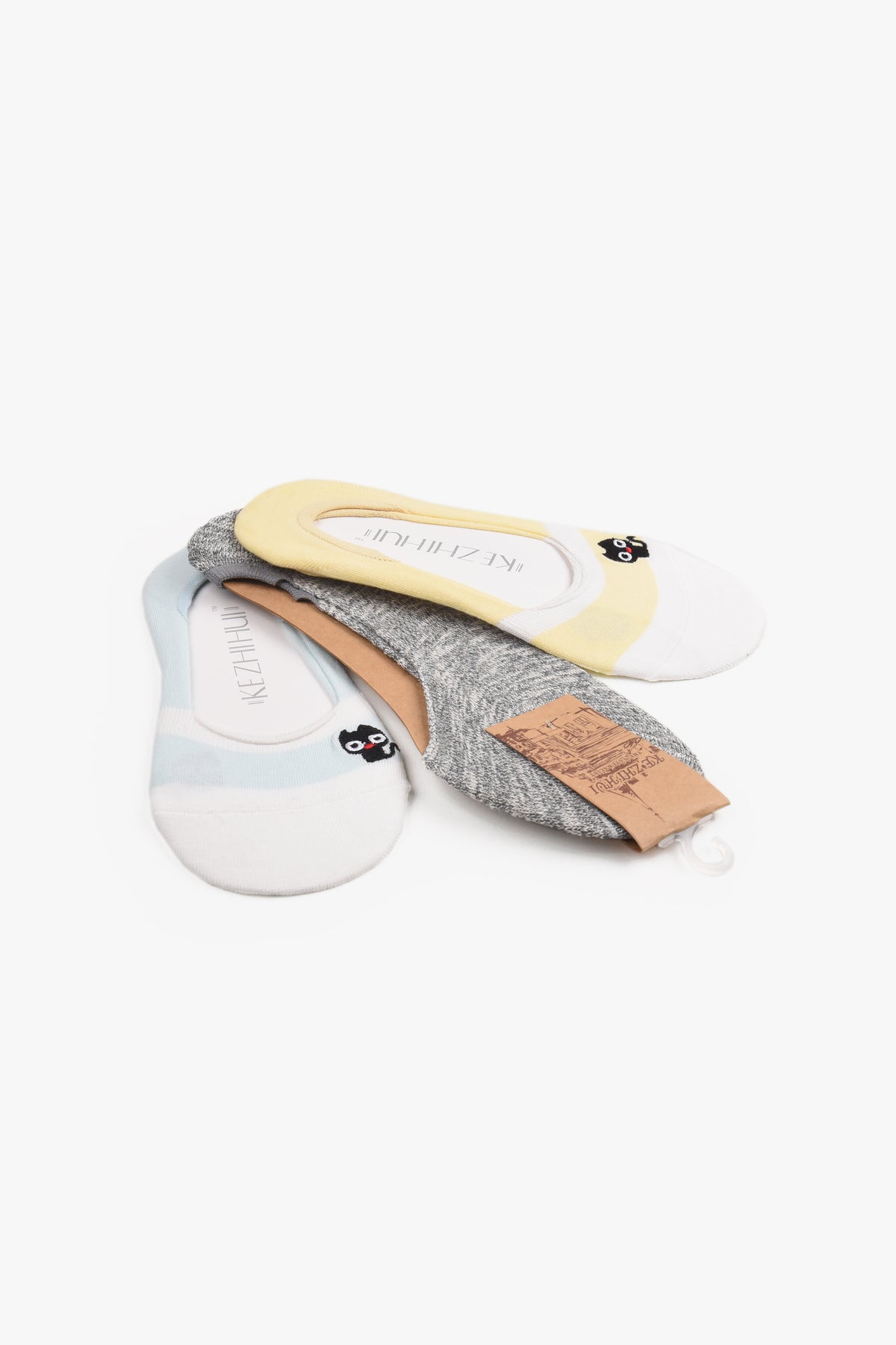 Every Day Essential No Show Socks (3 Pairs)