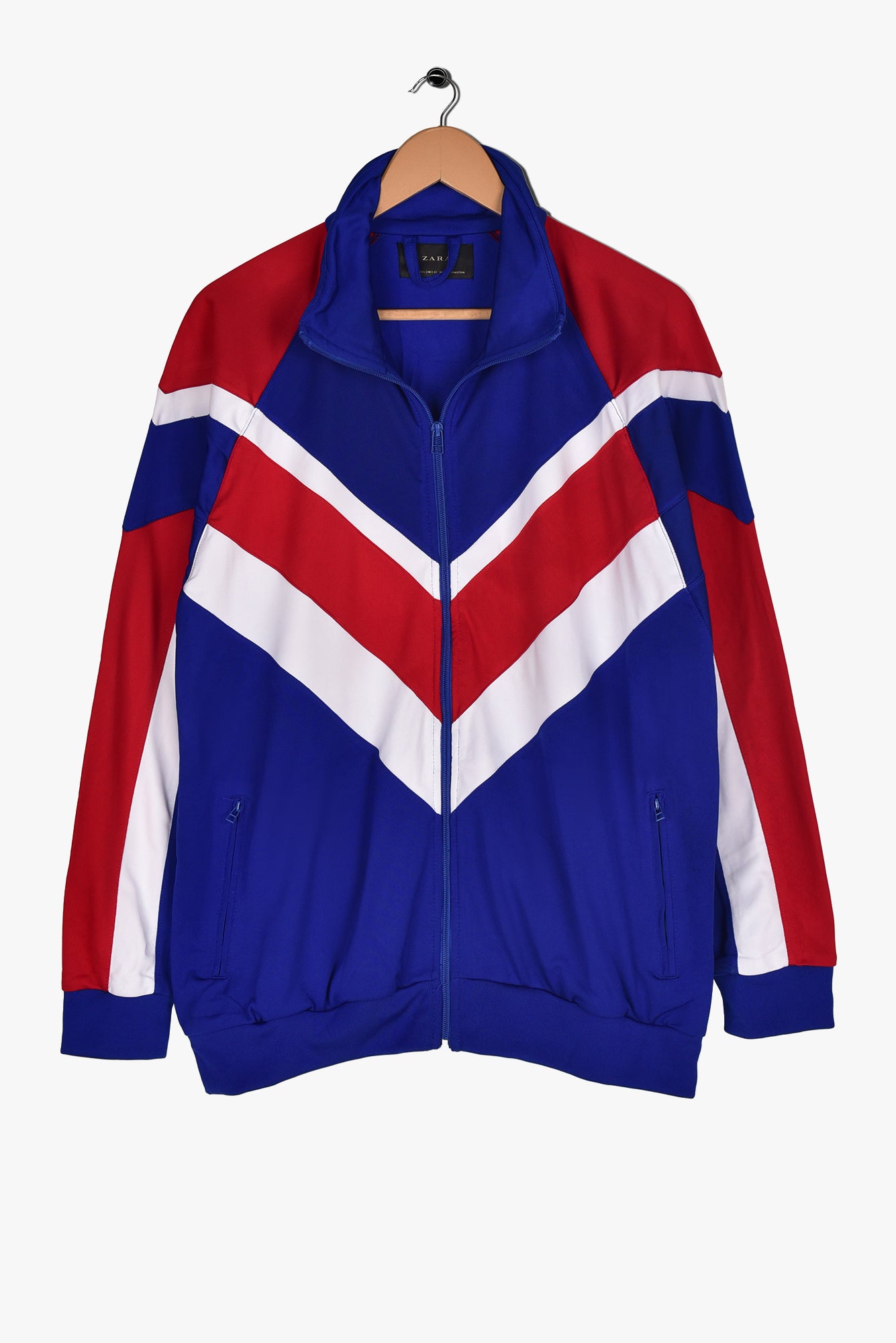COLOR BLOCK TRACK JACKET