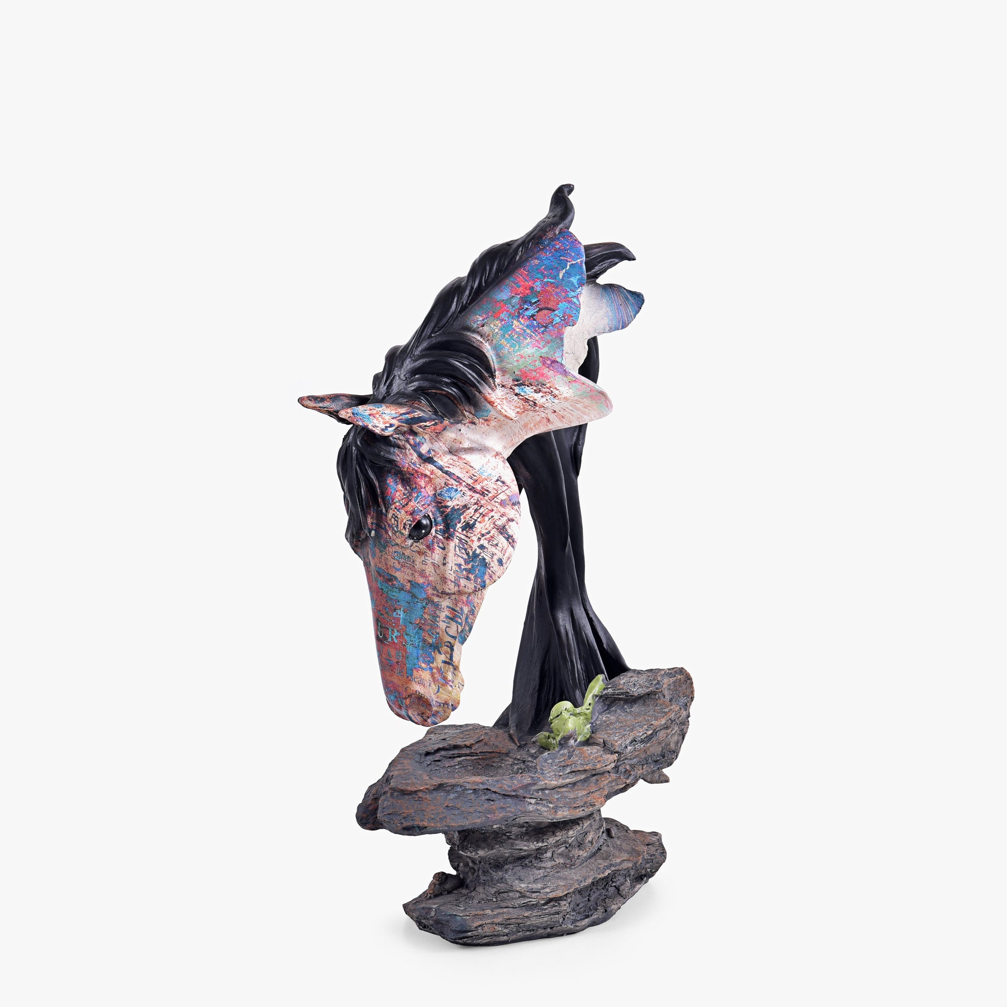 ROMAN STALLION PRISMATIC SCULPTURE