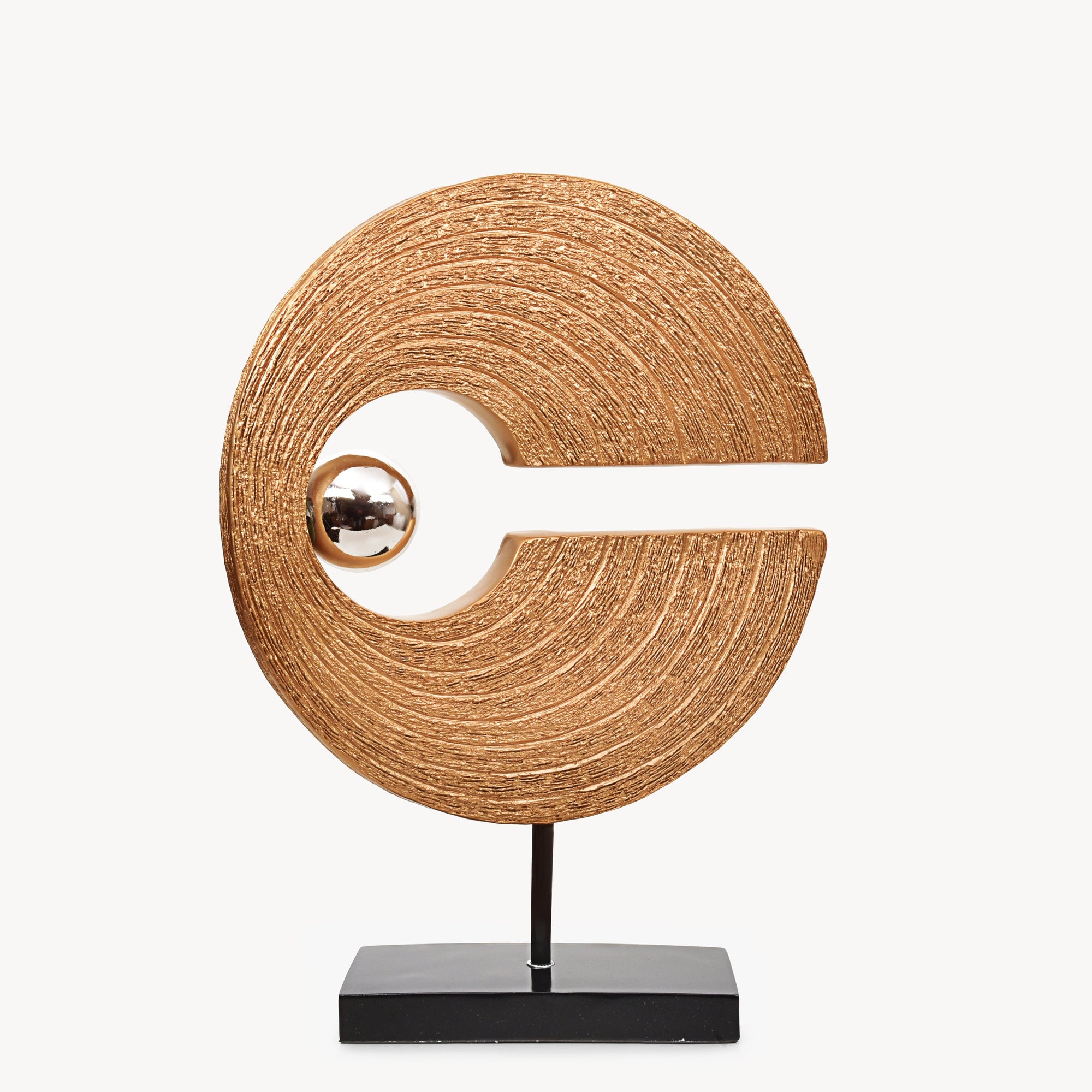 KYLIE'S LIVING SPACES SPIRAL RUSTIC ACCENT