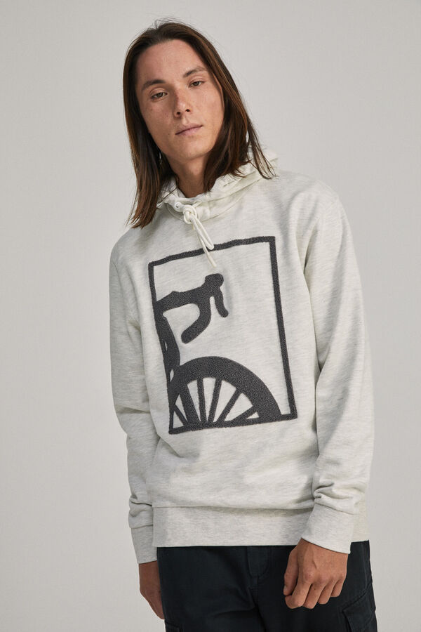 BIKE HOODED SWEATSHIRT