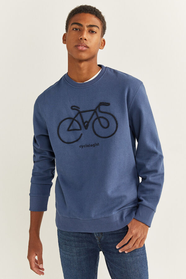 BIKE CREWNECK SWEATSHIRT