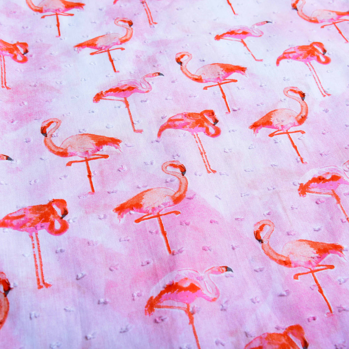 Pink Printed Flamingos Shirts
