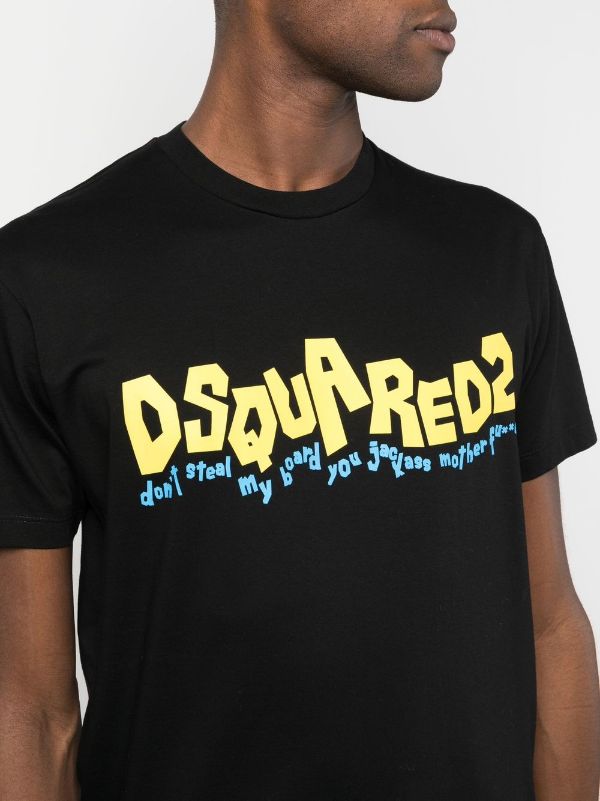 D2 WAVING LOGO COOL TEE