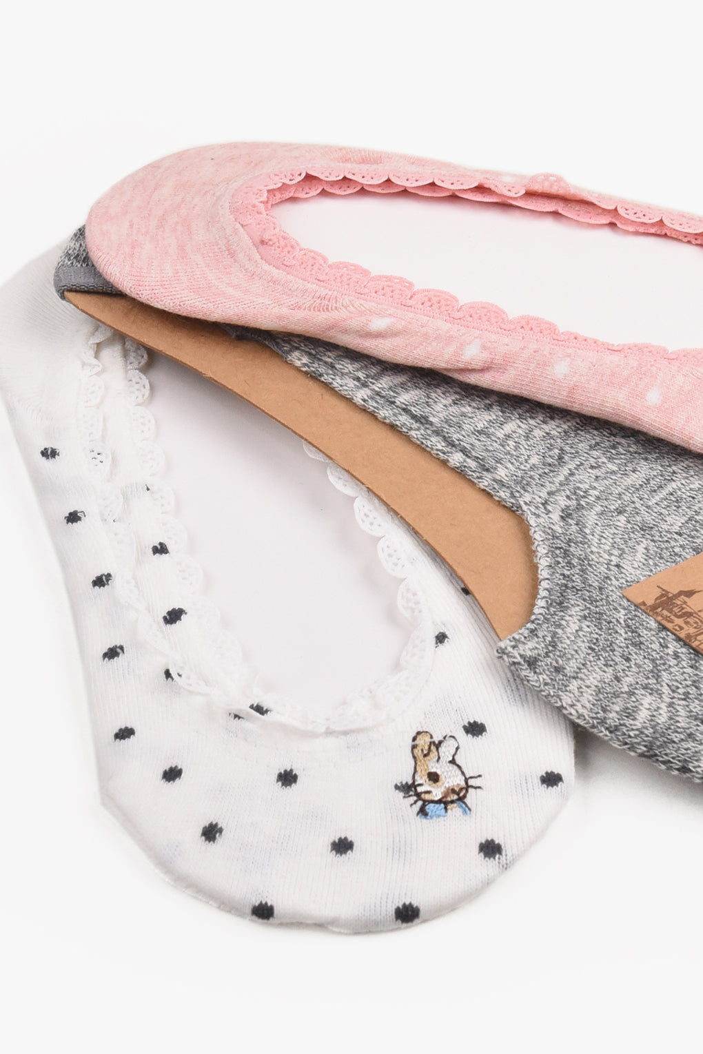 Every Day Essential No Show Socks (3 Pairs)