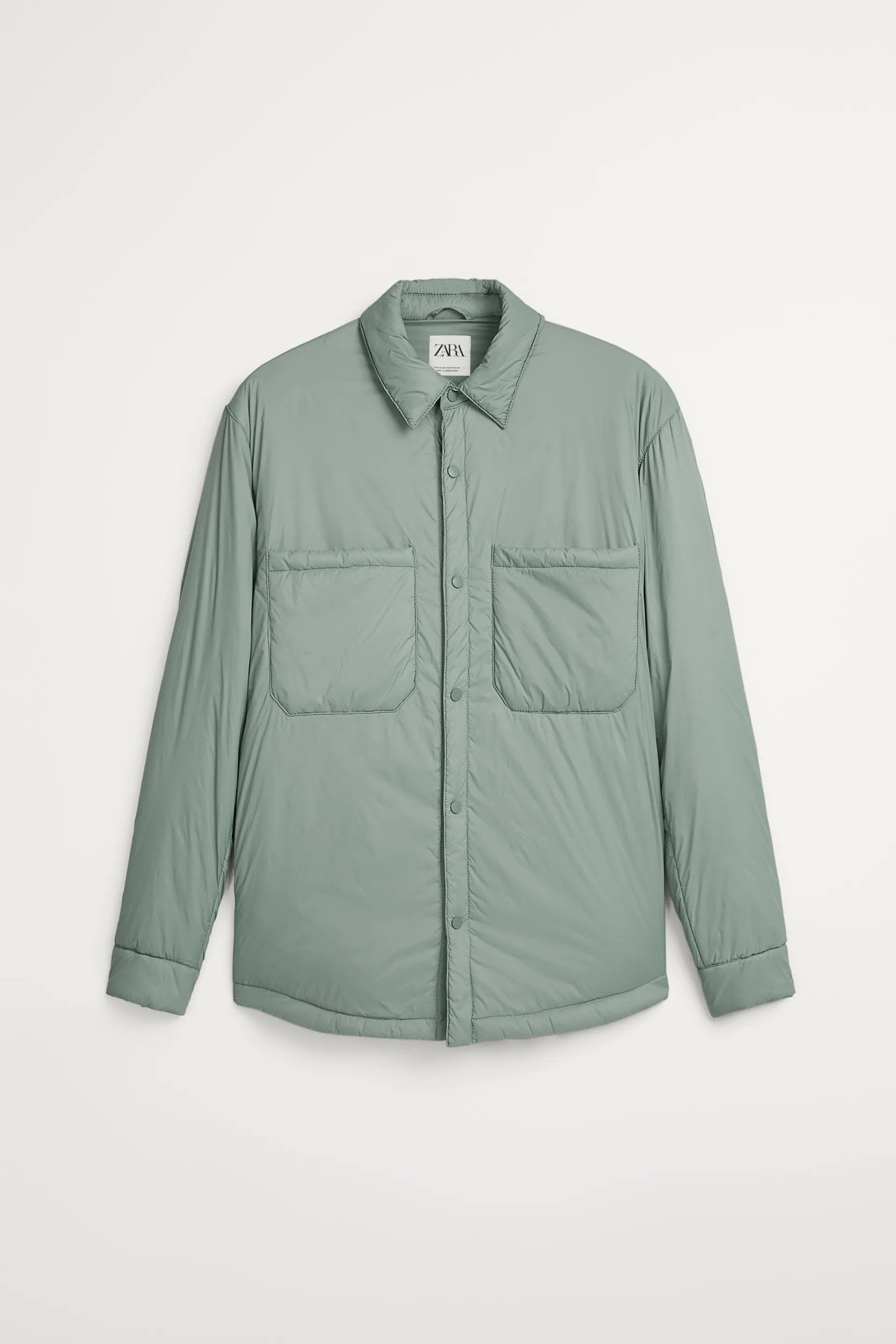 WATER REPELLENT PADDED OVERSHIRT