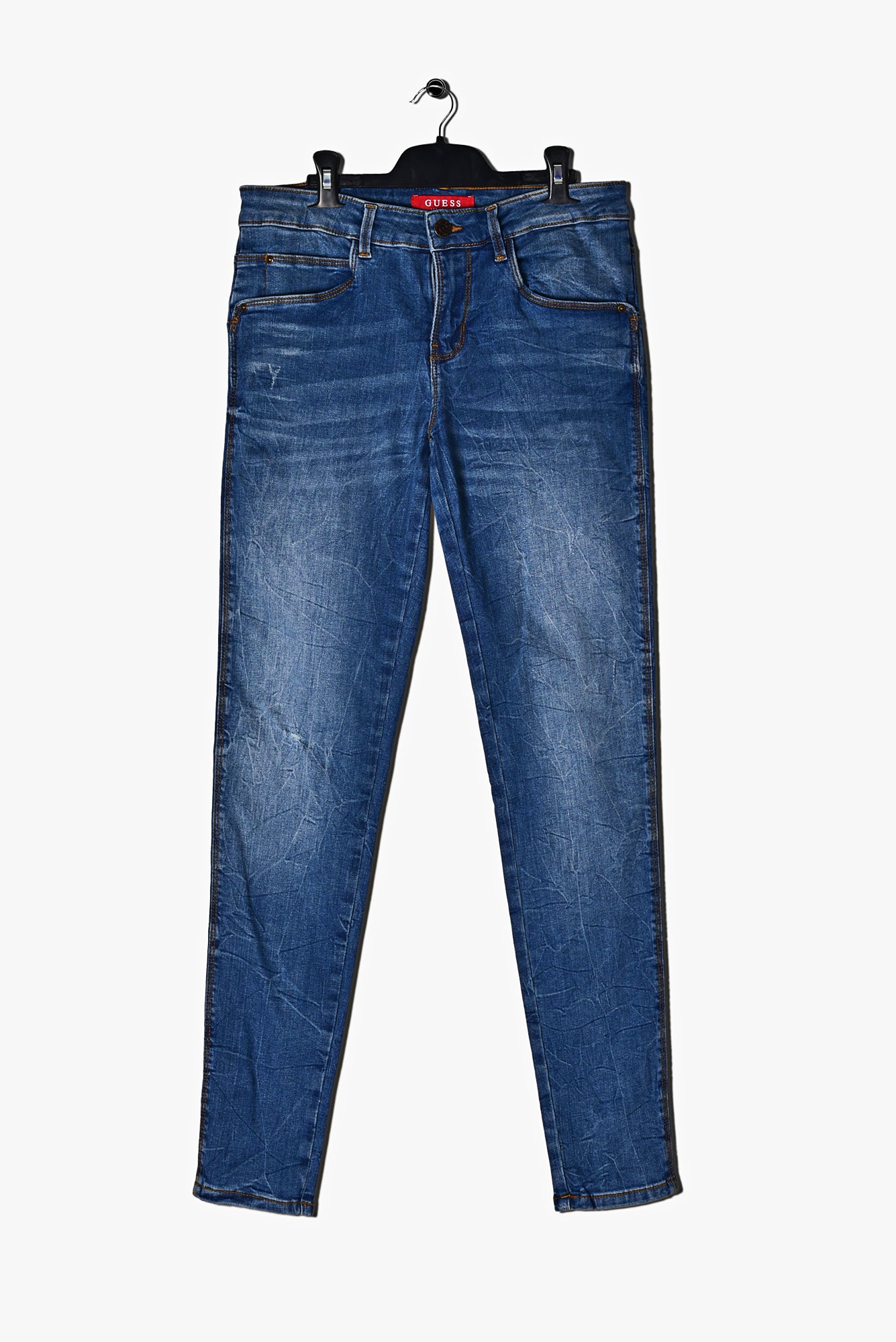 GUESS MID RISE Skinny destroyed Jeans