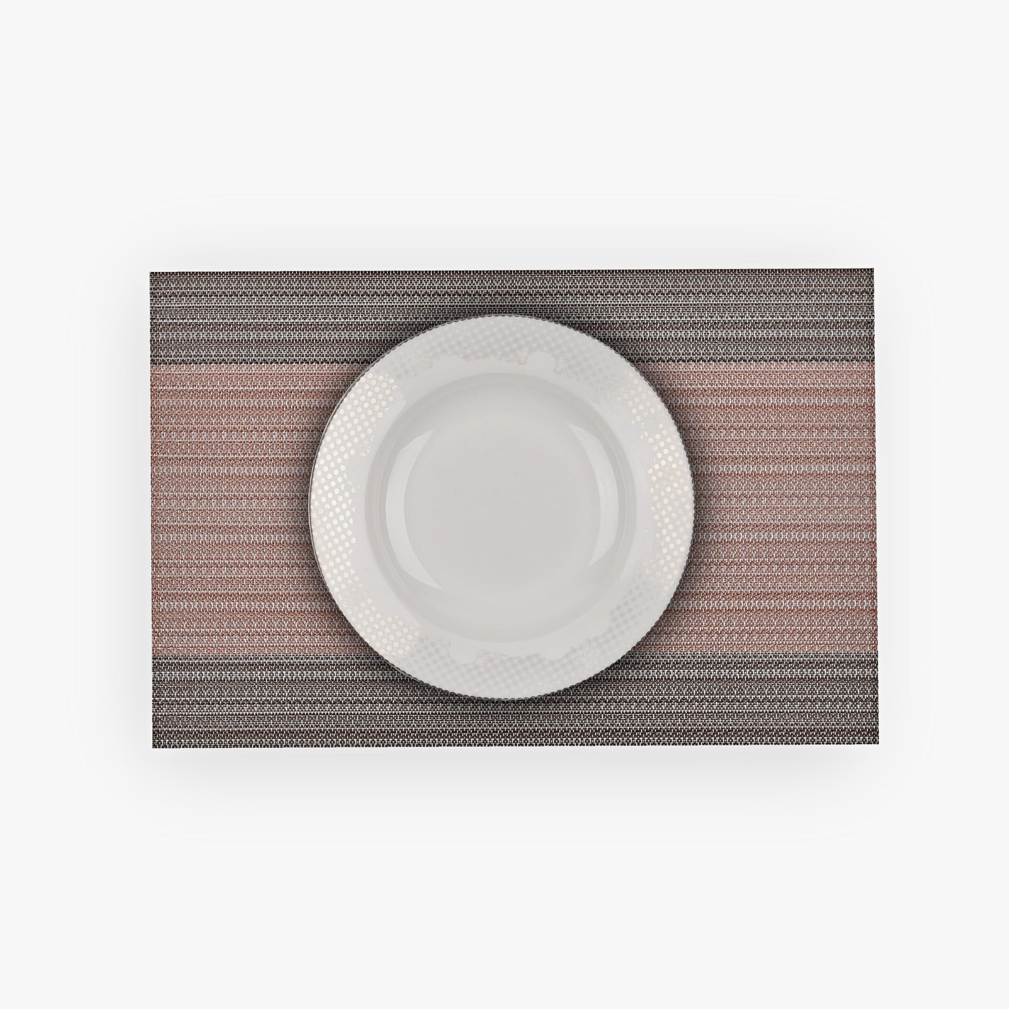 Multicolored Striped Place Mat (Pack of 2)